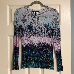 BCBG MaxAria Sheer Top